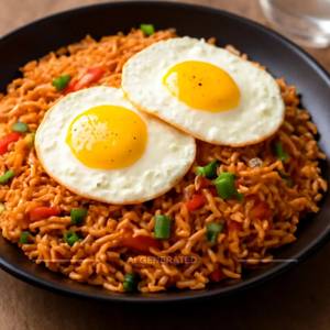 Egg Schezwan Rice