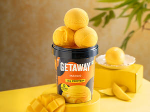 Mango Ice Cream Tub 500 Ml