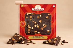 Dark Chocolate Almond Sea Salt Bark (200 g)