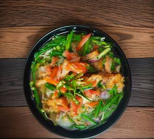 Chicken thukpa