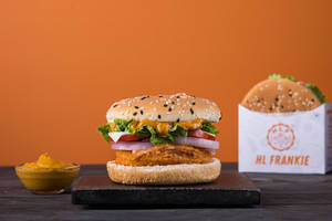 Peri Peri Paneer Burger