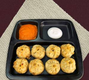 Veg fried momos