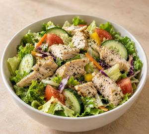Steamed chicken salad