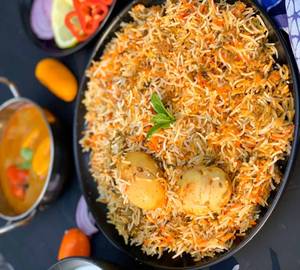 Egg Dum Biryani