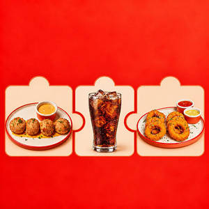 Coke + Onion Rings + Ricotta Romba