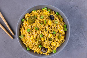 Cheesy Herb Maggi