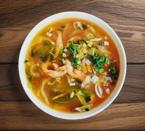 Chicken talumein soup