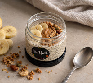 Peanut Butter Banana Chia Pudding (High Protein, Vegan)