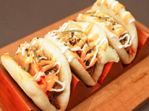 Teriyaki Chicken Bao (3 Pcs)