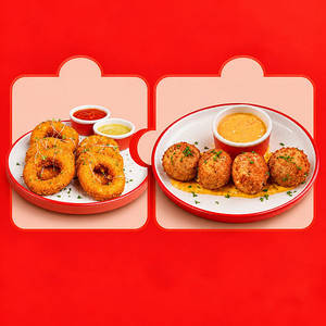 Onion Rings + Ricotta Romba