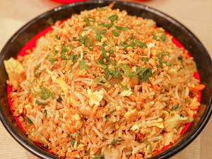 Egg Burnt Garlic Rice