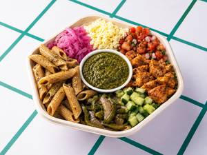 Pesto Pasta & Chicken Salad