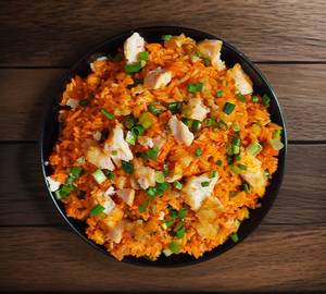 Chicken schezwan fried rice