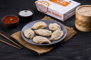 Cheese Corn Steamed Momos