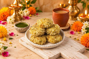 Sabudana Vada [No Onion, No Garlic]