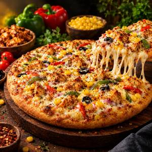 Imperial Special Overloaded Supreme Delight Pizza🍕