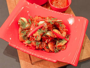 Chicken Hot Garlic Dry