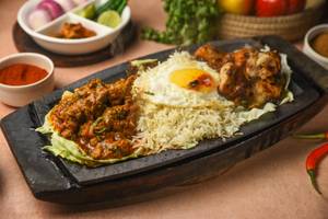 Non-veg Indian Mix Grilled Sizzler