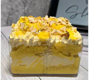 Rasamalai Jar Cake