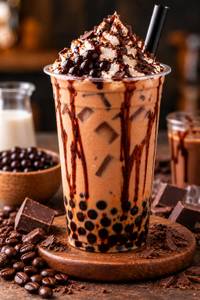 Chocolate Mocho Coffee Boba
