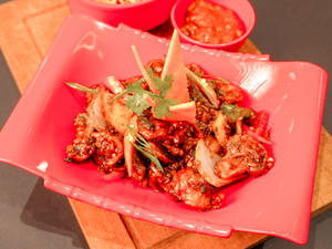 Mushroom Chilli