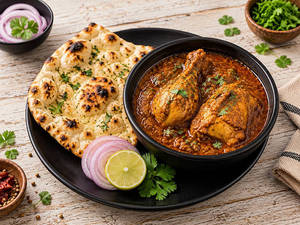 Chicken Masala With Naan
