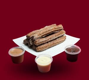 Premium Chocolate Churros (9 Pieces + 3 Dip)