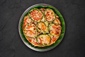 Capsicum Cheese Pizza [8 inches]