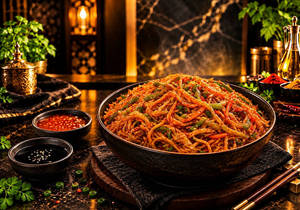 Schezwan Chicken Noodles