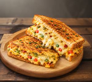Creamy Bread Omlette