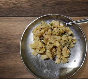 Upwas potato khichdi
