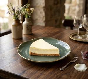 Eggless New York Cheesecake Slice