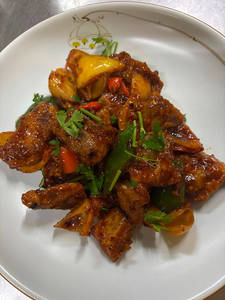 Chilli Fish And Peppers