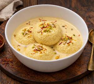 Kesar Rasmalai (5 Pcs)