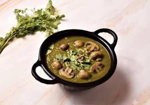 Palak Mushroom