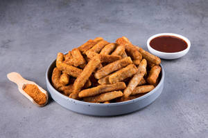Peri Peri Jain Banana Fries