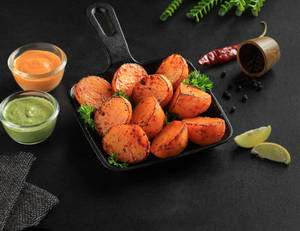 Peri Peri Tandoori Aloo [10 Pcs].