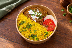 Veg Pilaf + Dal Makhani