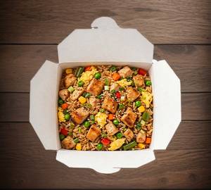 Chicken Red Egg Fried Rice [ 500 Ml ]