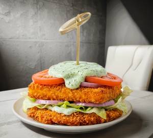 Double Town Chicken Burger [No Bun]