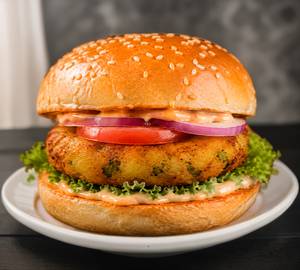 Veg Aloo Tikki Burger