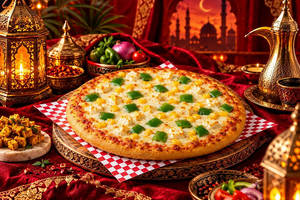 Paneer Corn Pizza