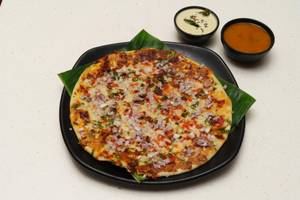 Onion Tomato Uttapam