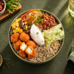 Mexican Paneer Burrito Superbowl
