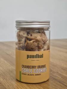 Cranberry Orange Sable Cookies 180 GMS