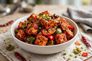 Chilli Paneer Dry