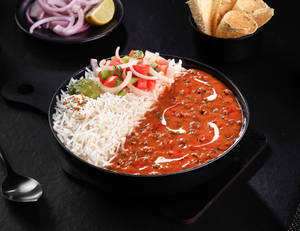 Pind di Dal Makhani Rice Bowl.