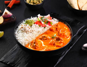 Kake Da Butter Chicken [Steamed Rice] Bowl.
