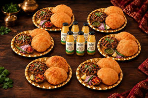 Chole Bhature With Shikanji Combo (6)