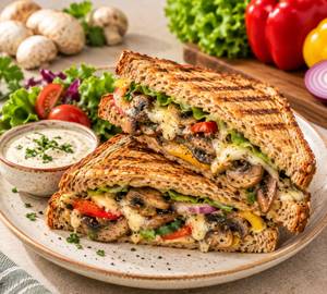 Cheese Mushroom Sandwich
